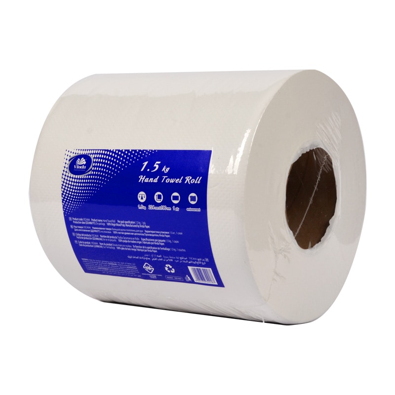 Vinda AFH Super Absorbent 1.5kgm 1ply Center Pull Jumbo Hand Towel